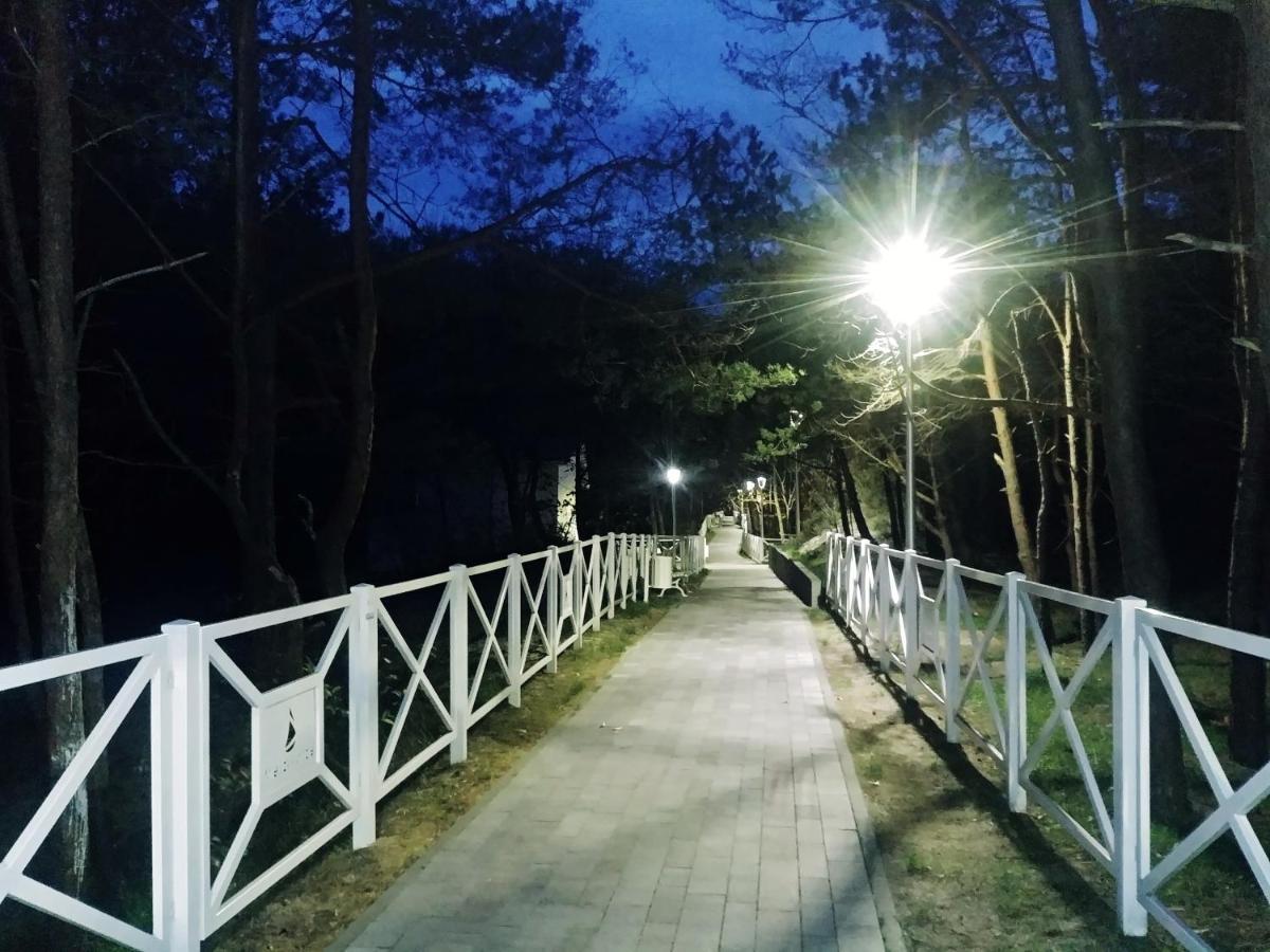 Apartament Wyspa, 2 Pokoje, Parking Gratis ミエンジボジェ エクステリア 写真